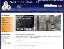 Tablet Screenshot of petreprocess.com